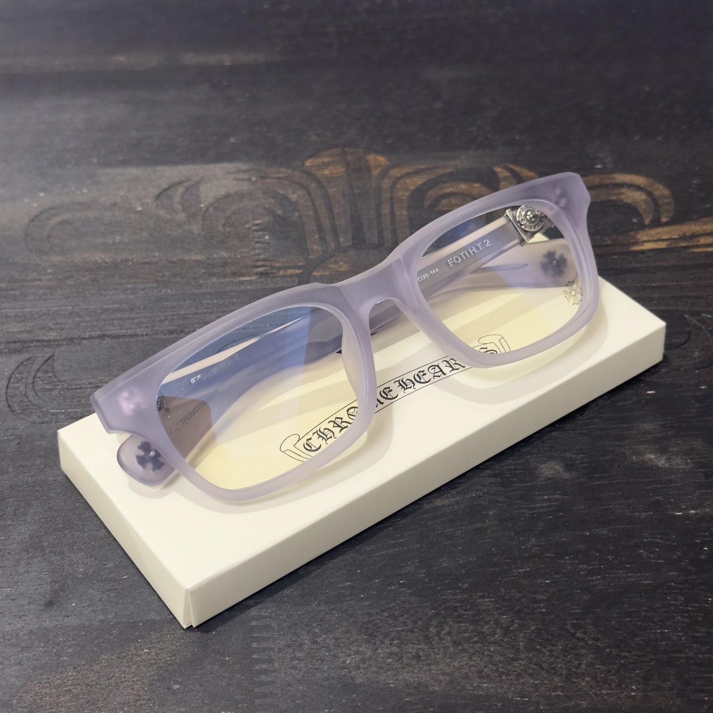 Chrome Hearts Foti Square Glasses(CHROME HEARTS 429)