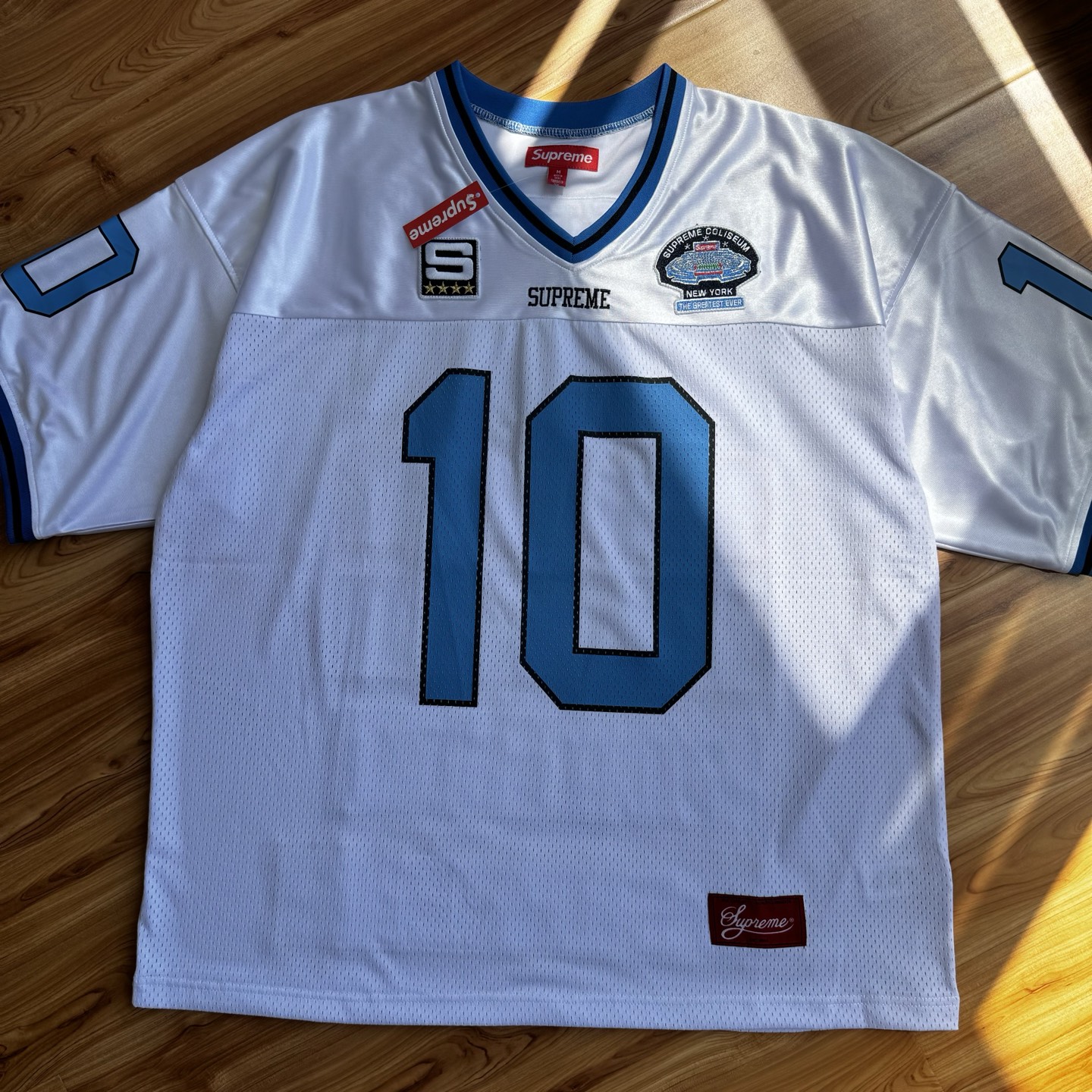 Supreme Find God Football Jersey "Black"（SUP-SS26-011）