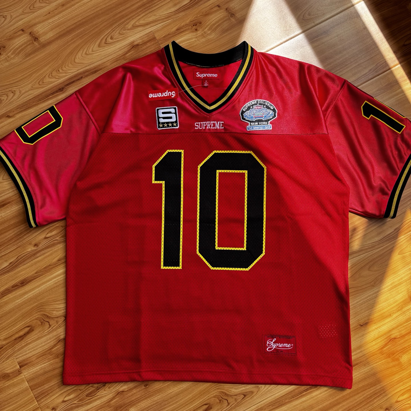 Supreme Find God Football Jersey "Black"（SUP-SS26-011）