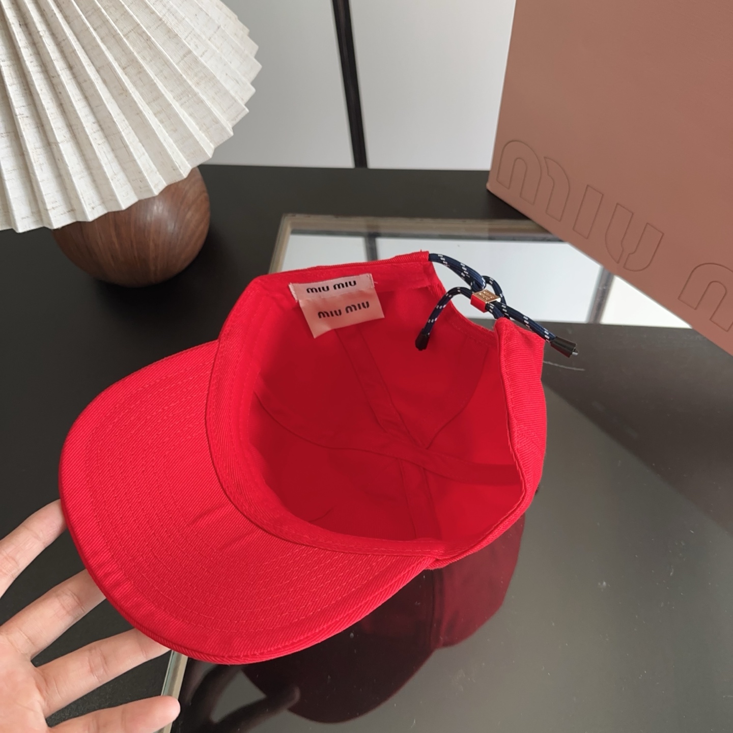 Miu Miu x New Balance Denim Baseball Cap（5HC369 2IEY_F0P0X）