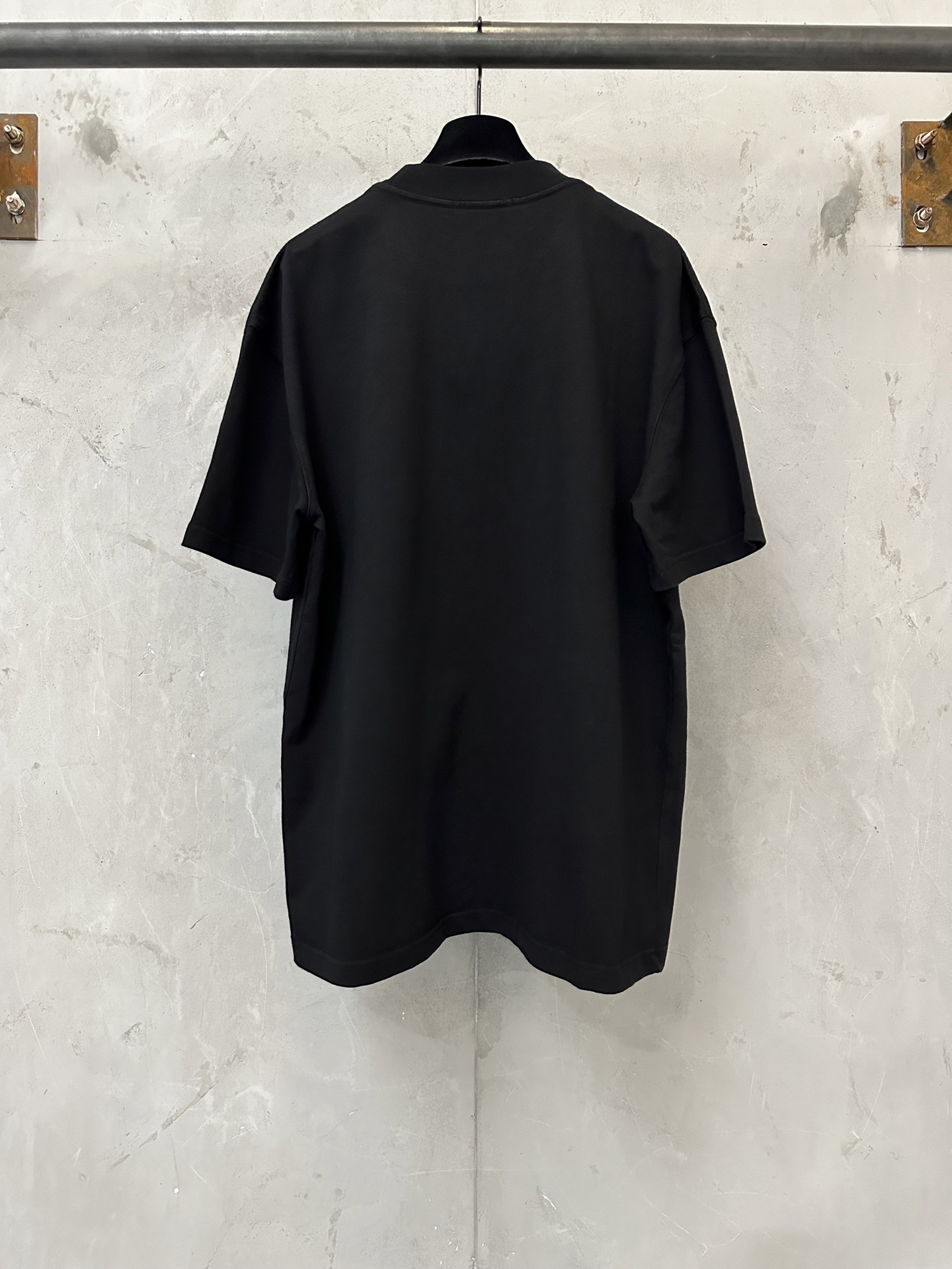 CELINE Men's Triomphe Loose T-Shirt in Cotton Jersey (2X04I671Q.01OB）