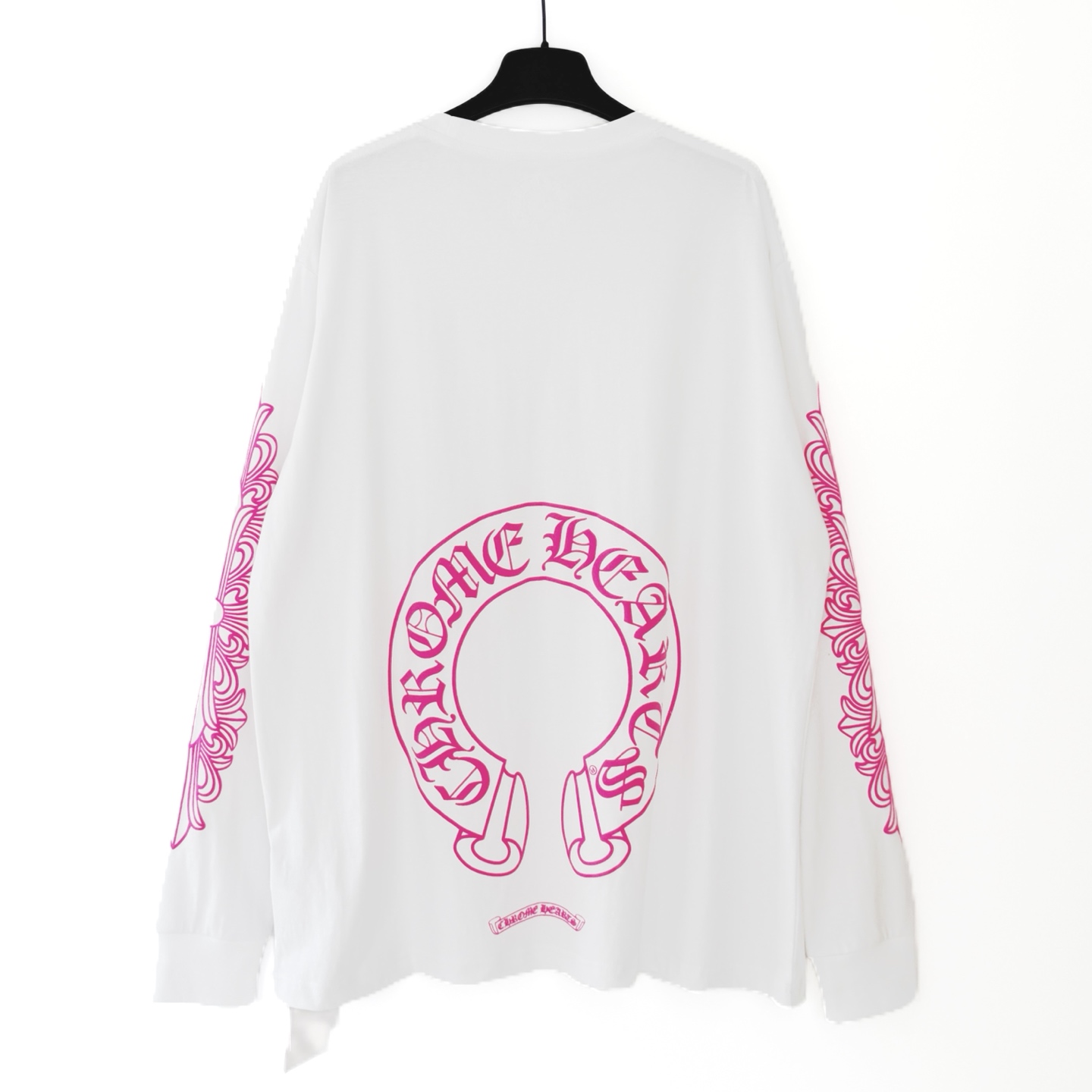 Chrome Hearts Black Horseshoe Long Sleeve Tee（CH-2026623）