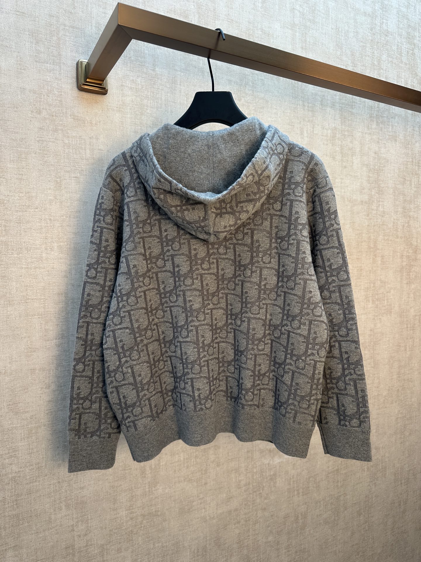 DIOR Hooded Zip-Up Cardigan（624G28A2E37_X5790）