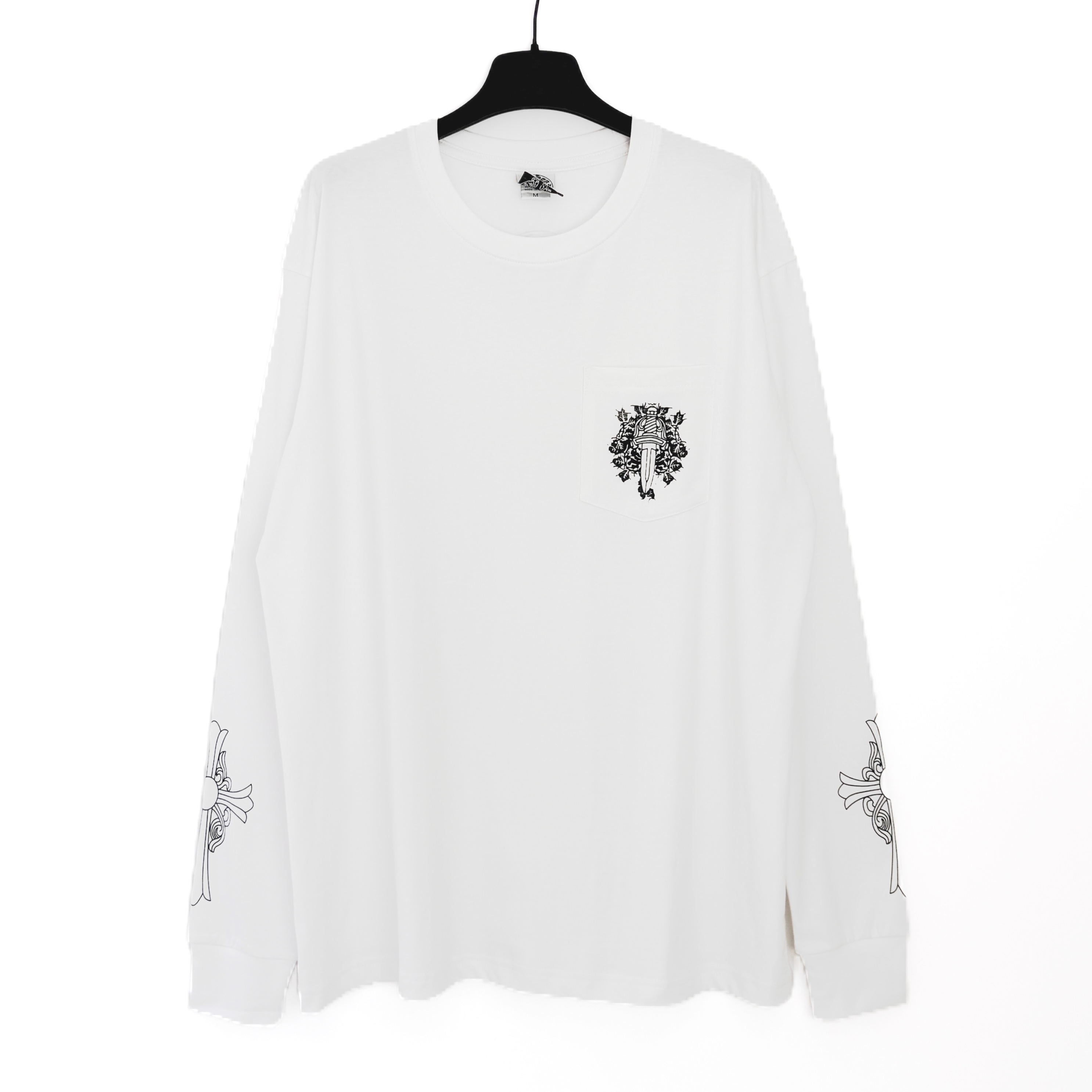 Chrome Hearts Cross Print Long-Sleeve T-Shirt（CH-T20260017）