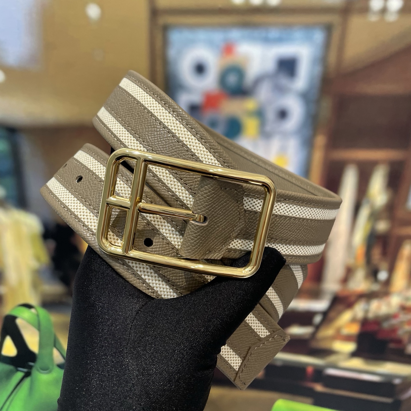 HERMES  Riviera 38 Belt (Half-Cord)（H011767UK）