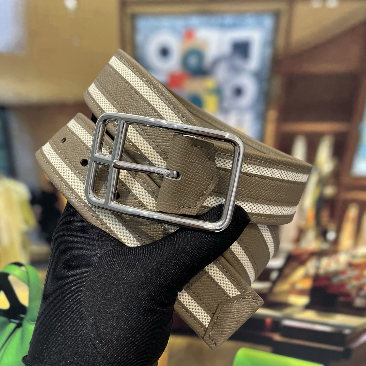 HERMES  Riviera 38 Belt (Half-Cord)（H011767UK）