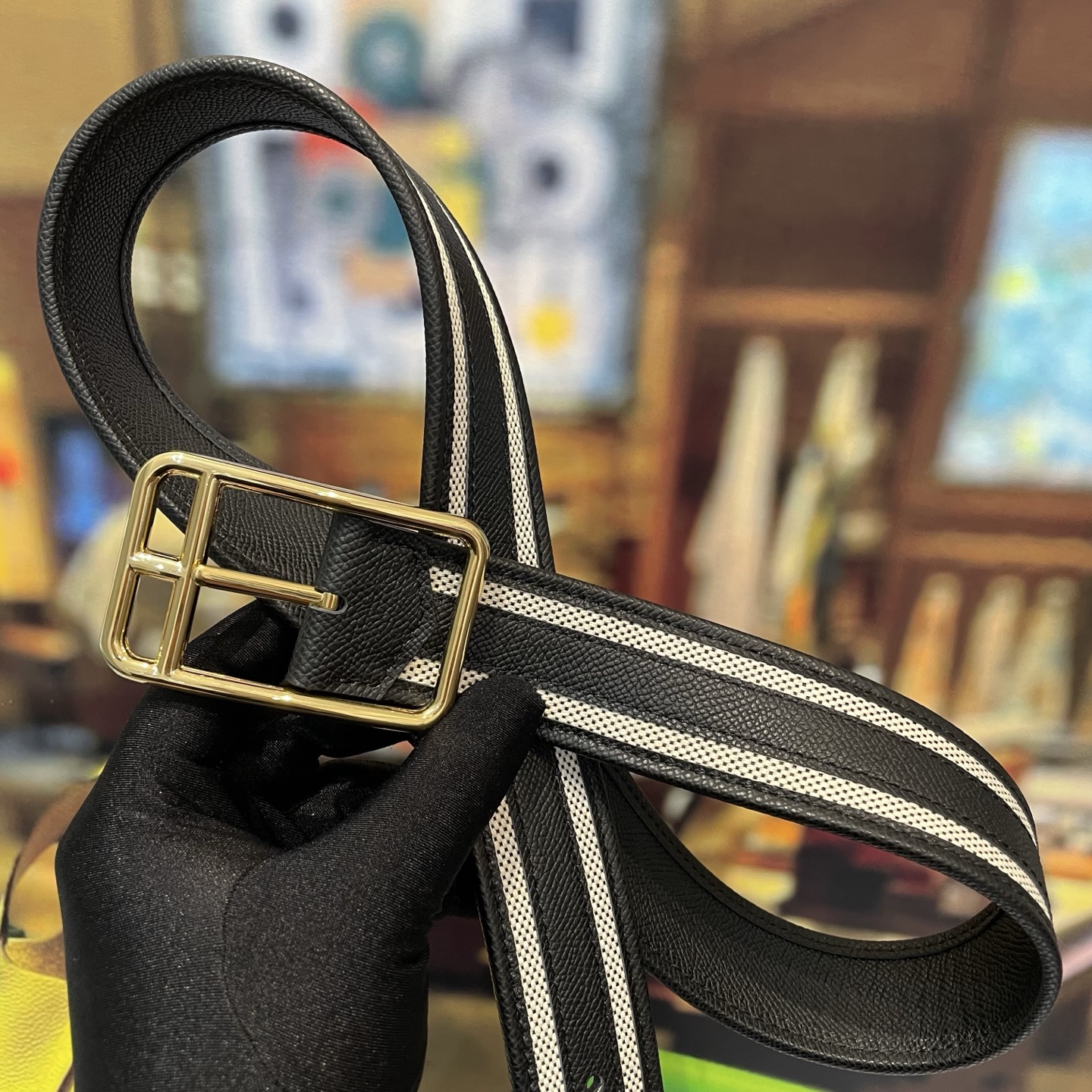 HERMES  Riviera 38 Belt (Half-Cord)（H011767UK）