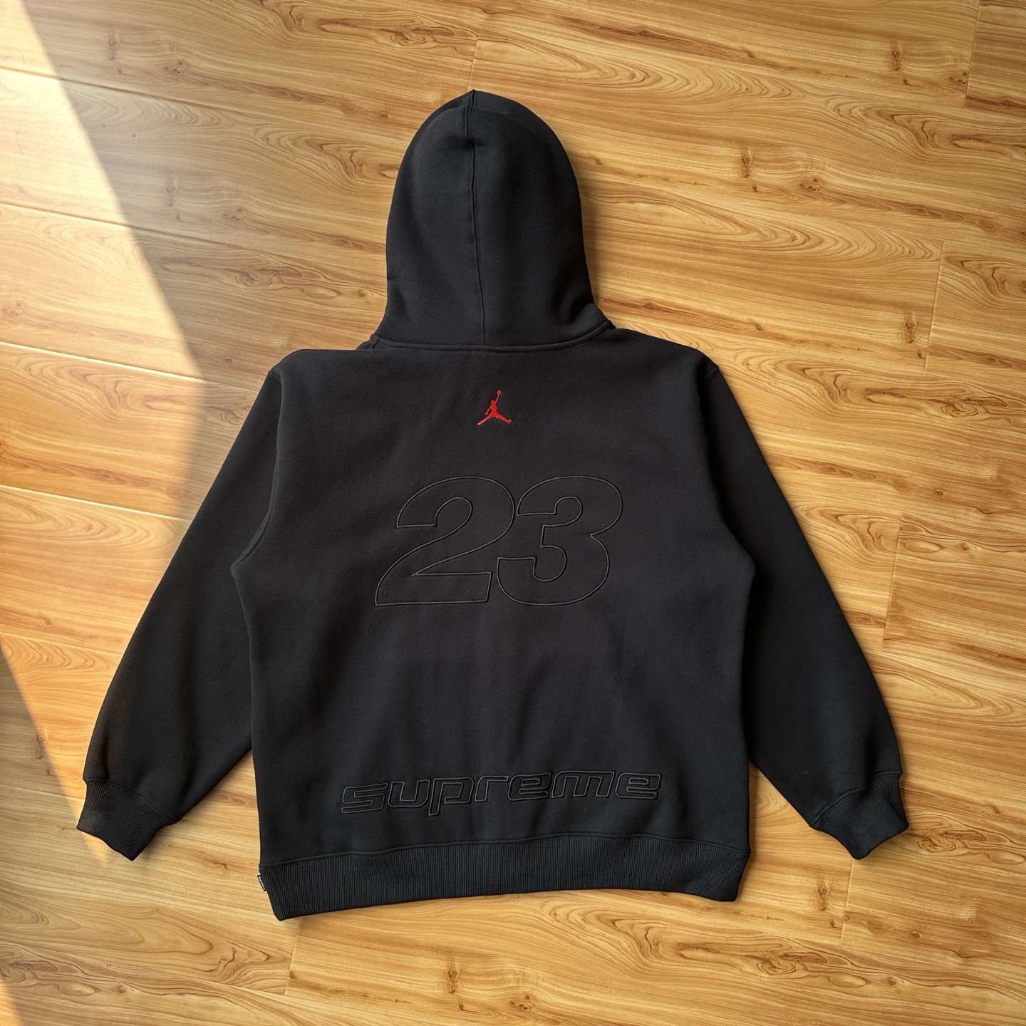 Supreme x Jordan Hooded Sweatshirt "Light Blue"（SUP-SS26-309）