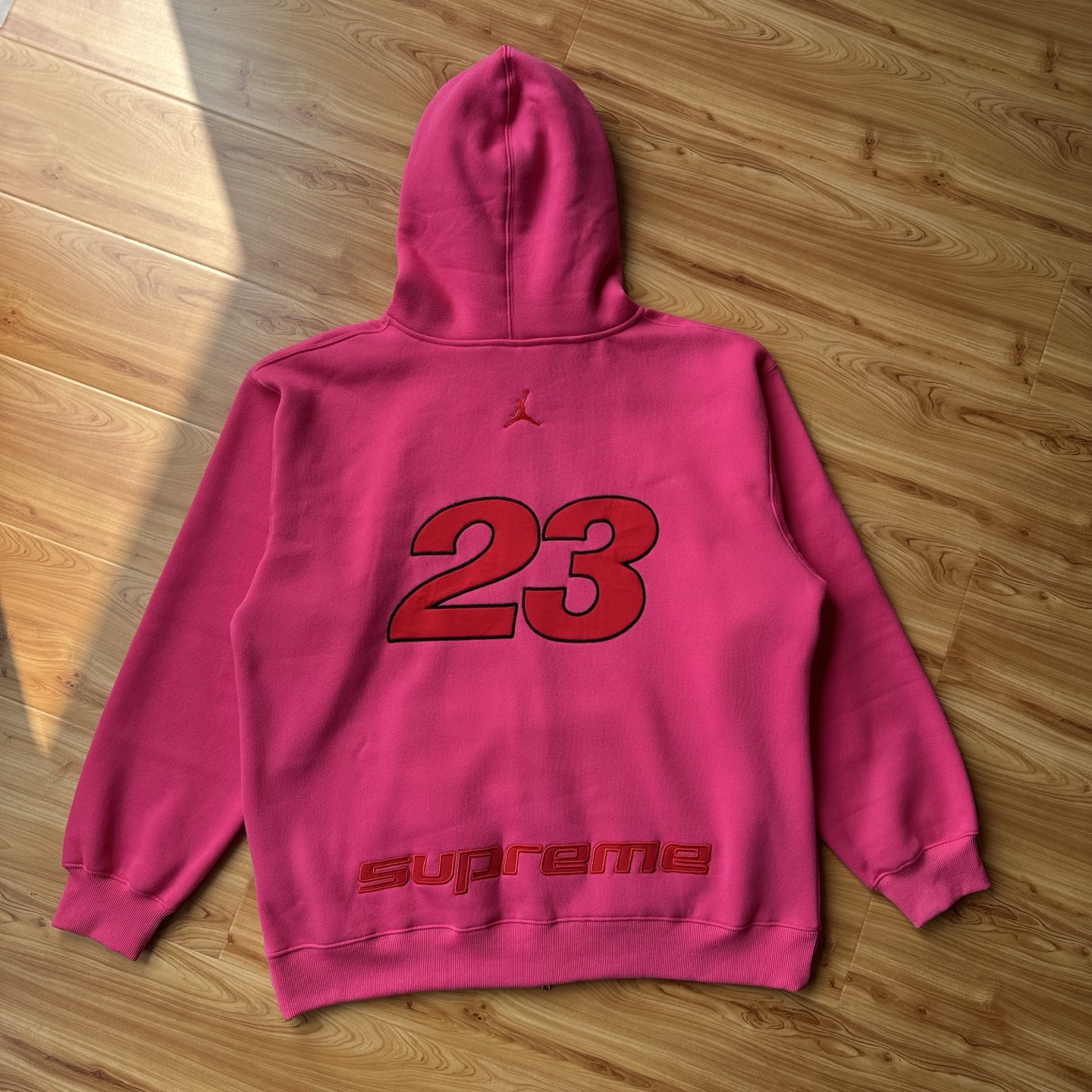 Supreme x Jordan Hooded Sweatshirt "Light Blue"（SUP-SS26-309）