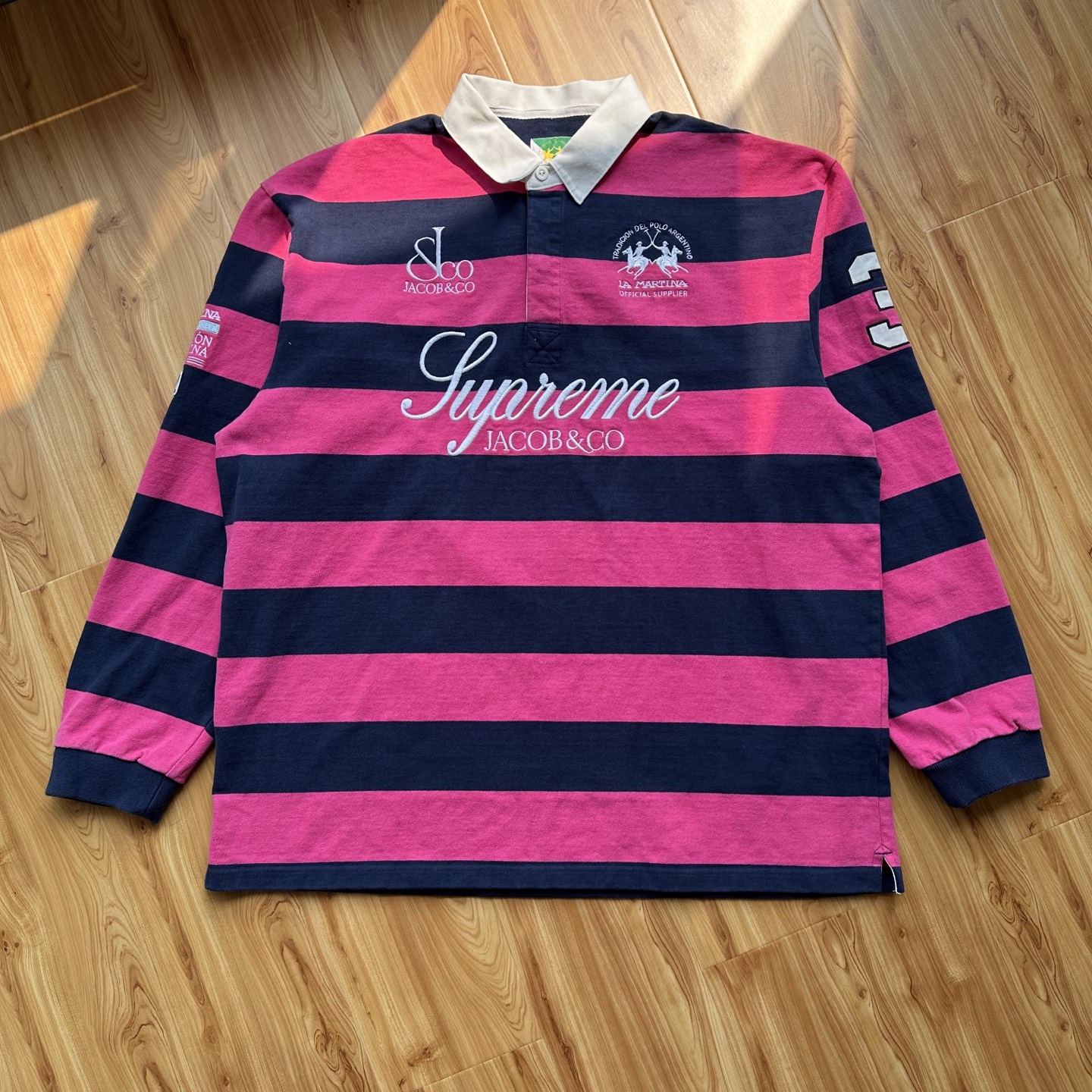 Supreme x La Martina Rugby "Black"（SUP-SS26-317）