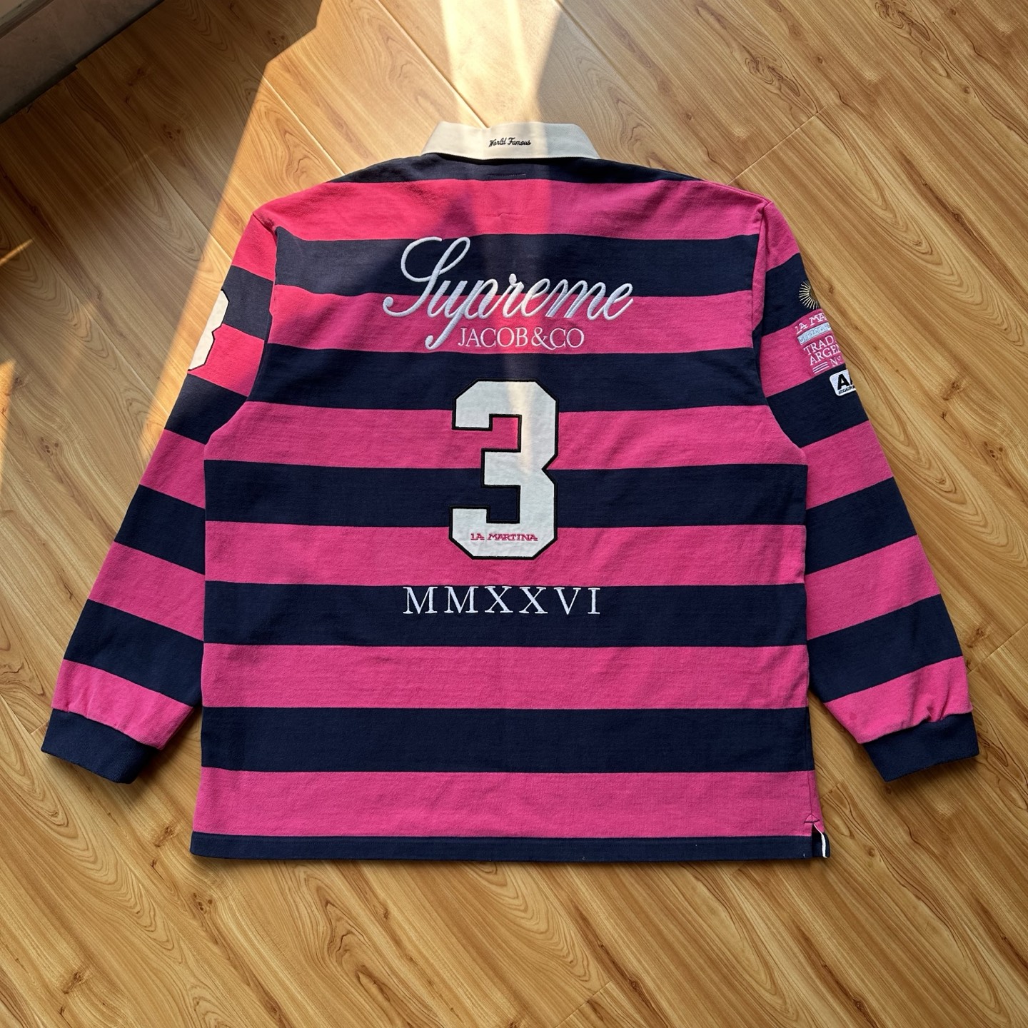 Supreme x La Martina Rugby "Black"（SUP-SS26-317）