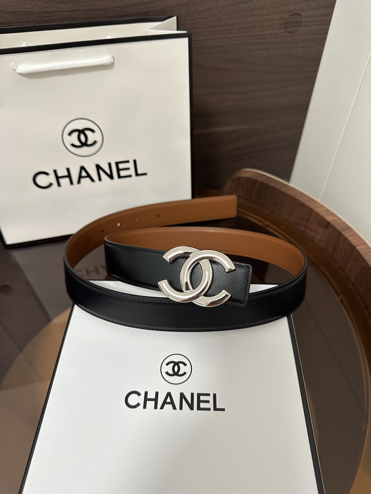 Chanel leather belt（AAC225-B25399-UC279）