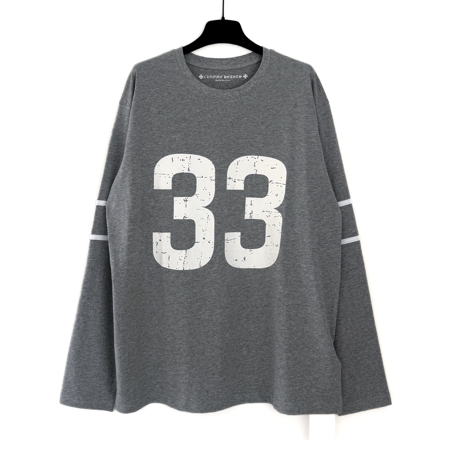 CHROME HEARTS horseshoe logo long-sleeved rugby style（CH-20260705）