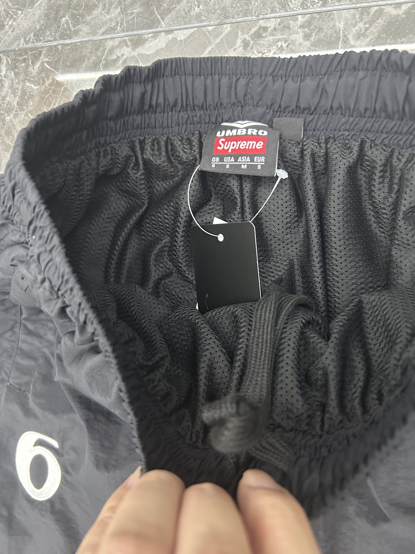 Supreme x Umbro Rhinestone Track Pant "Black"（SUP-SS26-332）