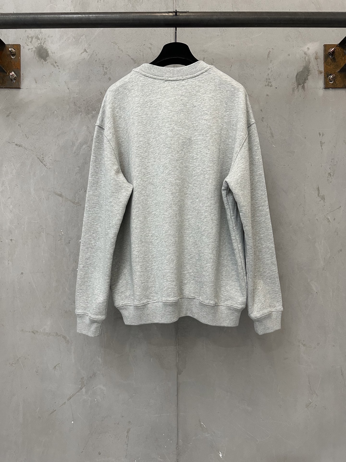 Celine Cotton Fleece Sweatshirt (RY0U01233-10PB）