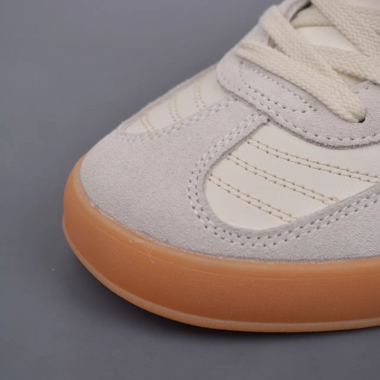 FOOT INDUSTRY × adidas Originals Gazelle Indoor "Off White/Green"（ID3518）