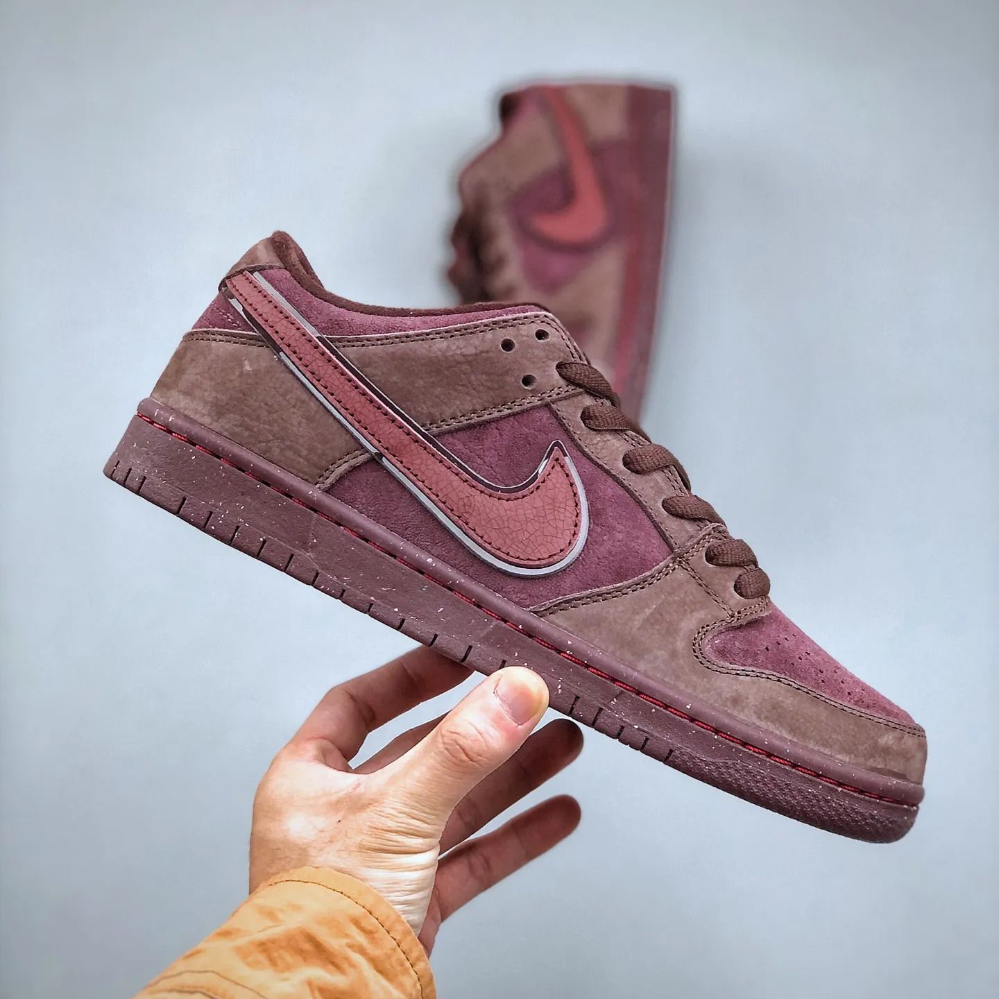 Nike SB Dunk Low PRM City of Love "Burgundy"(FN0619-600)