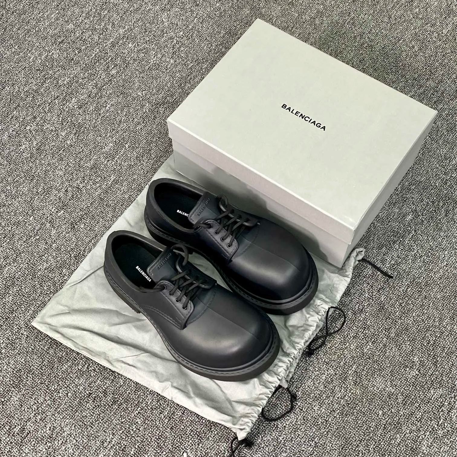 Balenciaga Steroid Derby Shoes（717805W0FOI1000）