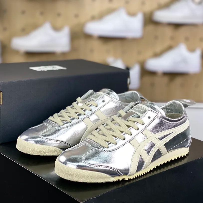 Onitsuka Tiger Mexico 66 SD Pure Silver Cream（1183B955-020）