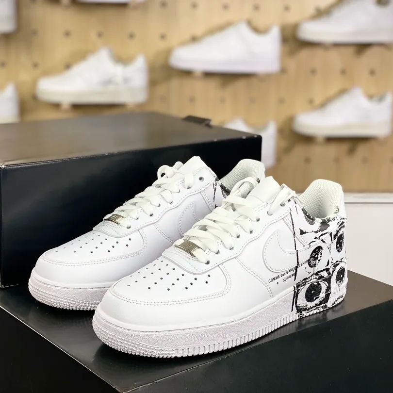 Nike Air Force 1 Low Supreme Comme des Garcons Shirt メンズ Nike Air Force 1 Low Supreme Comme des Garcons Shirt メンズ