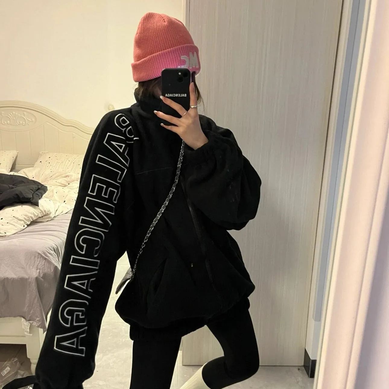 Balenciaga polar fleece jacket(39PFTU77）