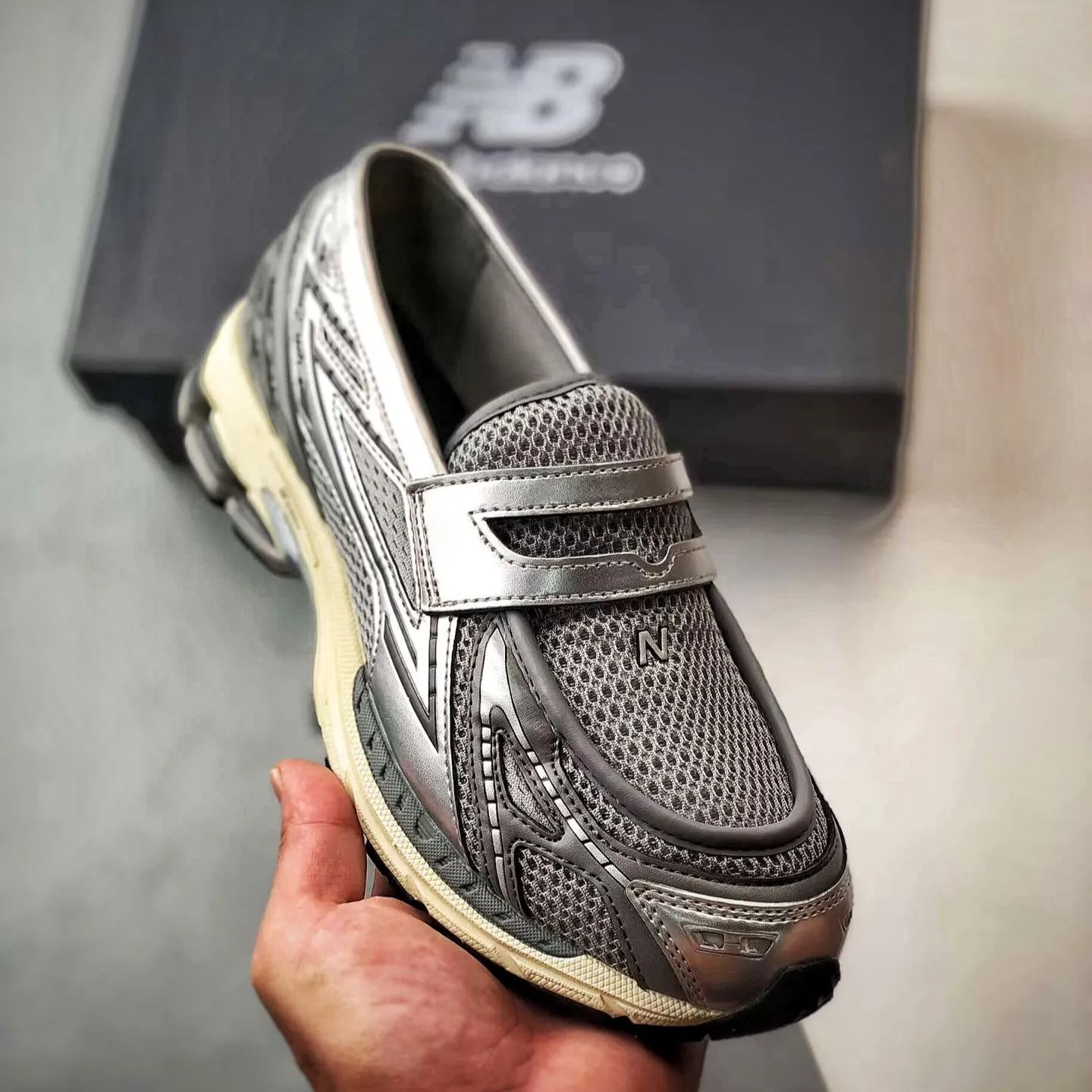 New Balance 1906L Metallic Silver Men's - U1906LAE - US - 靴 New Balance 1906L Metallic Silver Men's - U1906LAE - US - 靴