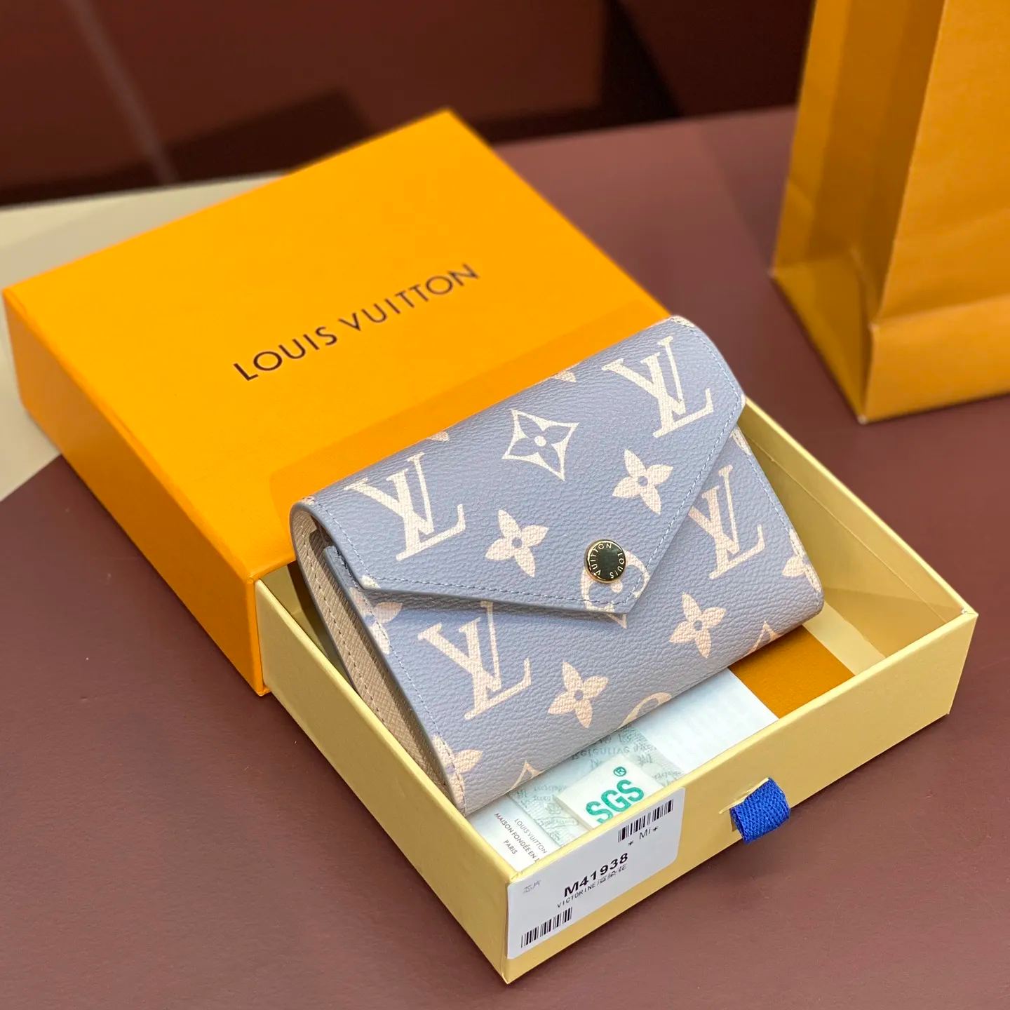  Louis Vuitton Victorine Monogram Wallet(M41938)