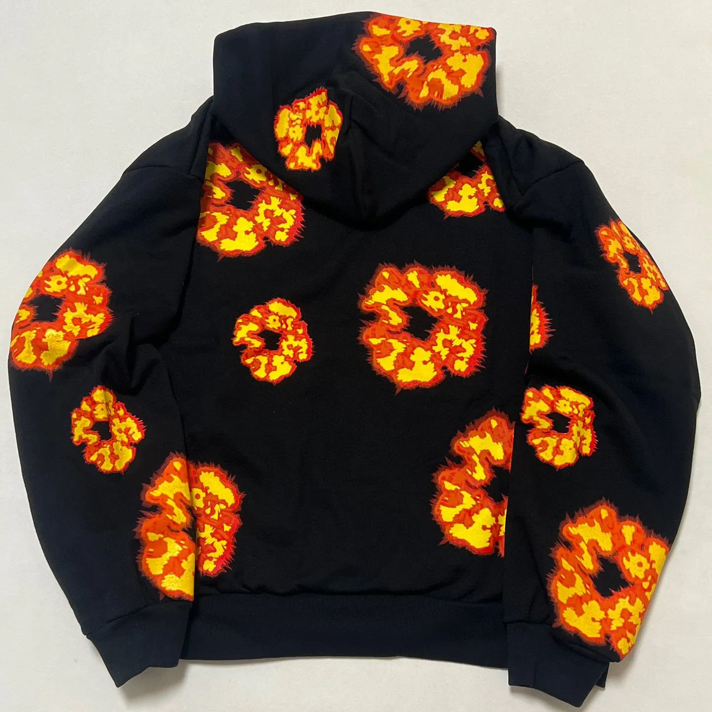 Denim Tears x Offset Wreath Hoodie 'Black(BFSET-HS01）