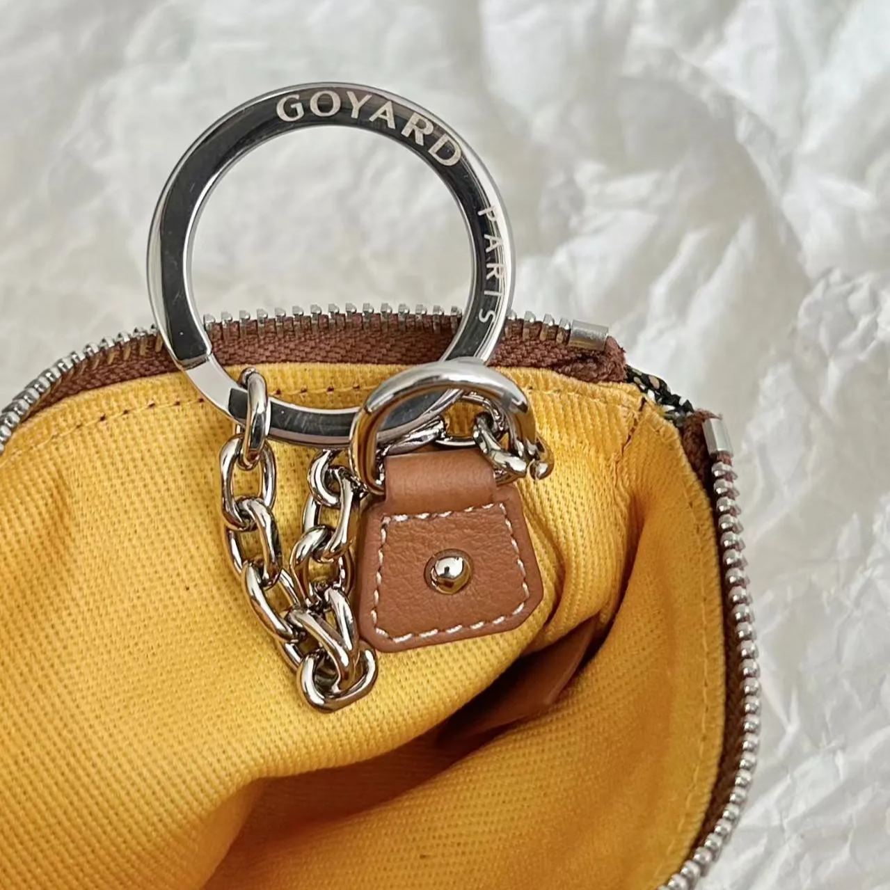 GOYARD Sena Nano Key Pouch Coin Case （SENAPCNANTY-01CL03P）