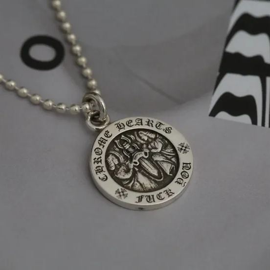 CHROME HEARTS DISC NECKLACE（CH000608）