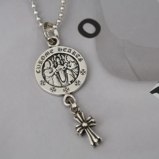 CHROME HEARTS DISC NECKLACE（CH000608）