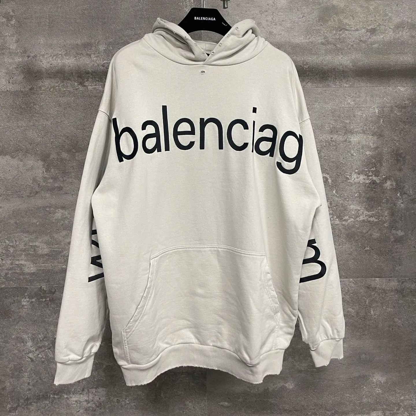 BALENCIAGA MENS Hoodie Oversized  (739024TOVN98151）