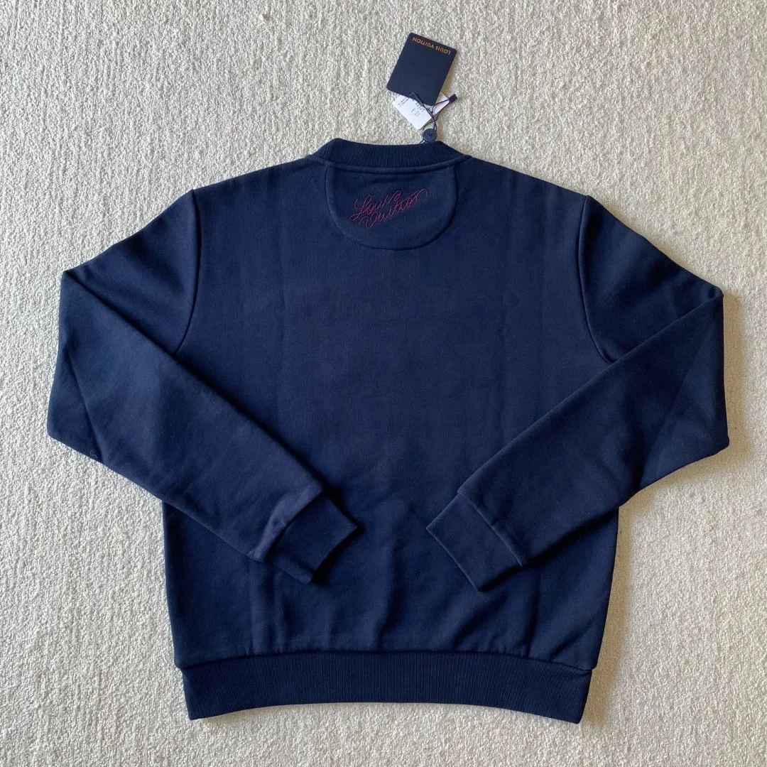 Louis Vuitton Embroidered cotton crewneck（1AGJXW）