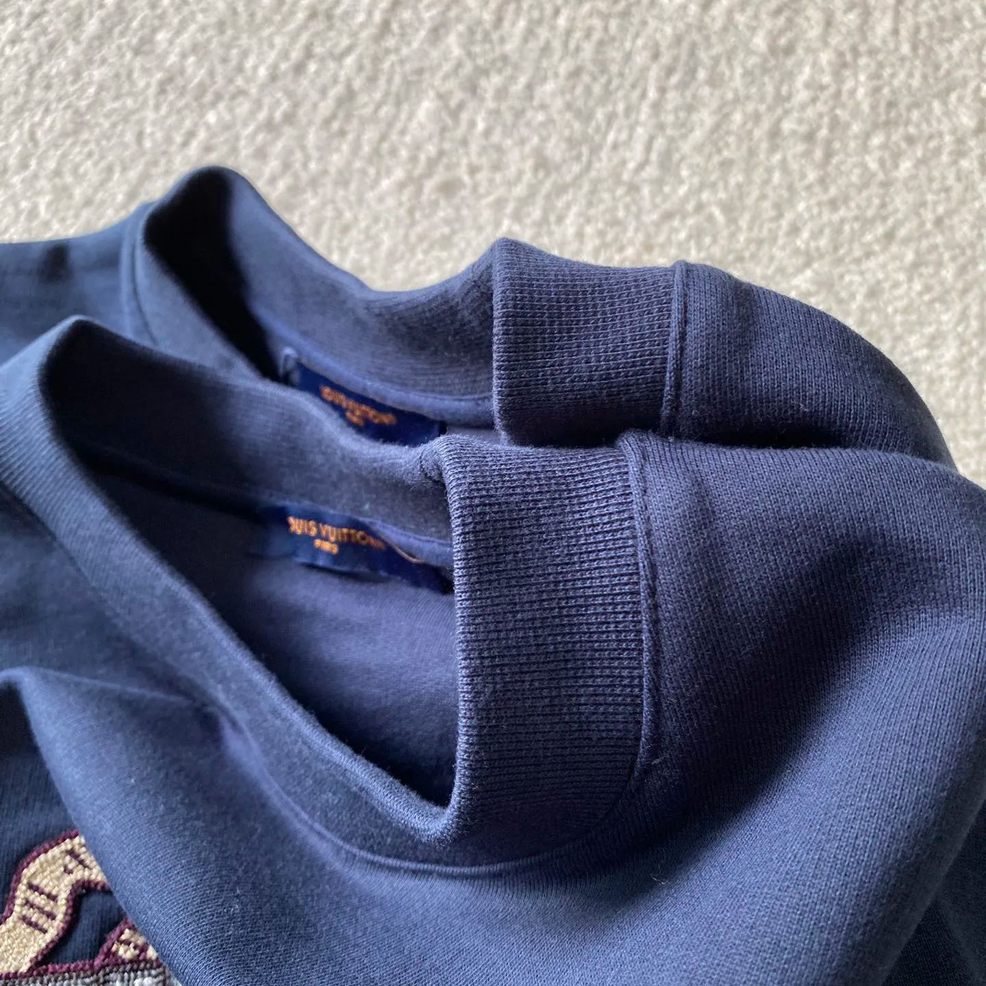 Louis Vuitton Embroidered cotton crewneck（1AGJXW）