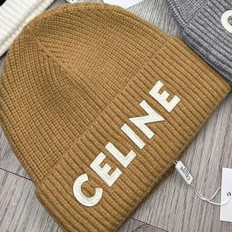 CELINE Beanie Men Gray（2AC93423P09GM）