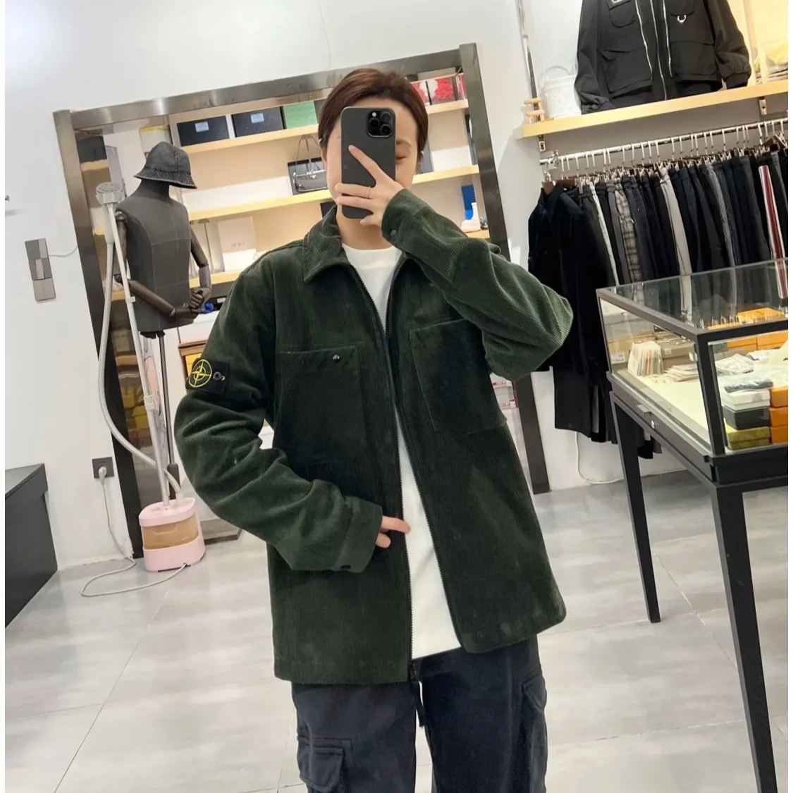 Stone Island Corduroy Overshirt（811511604-V0059）