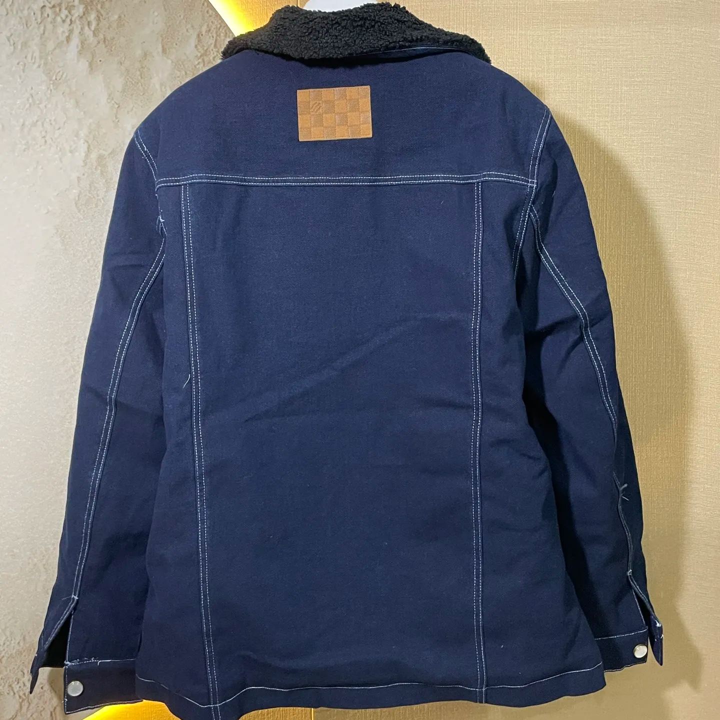 Louis Vuitton Winter Workwear Denim Jacket（1AGIO5）