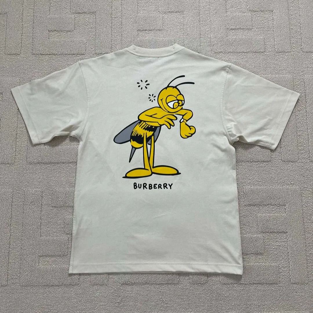 Burberry Bee Cotton T-shirt in Alpine(81027361）