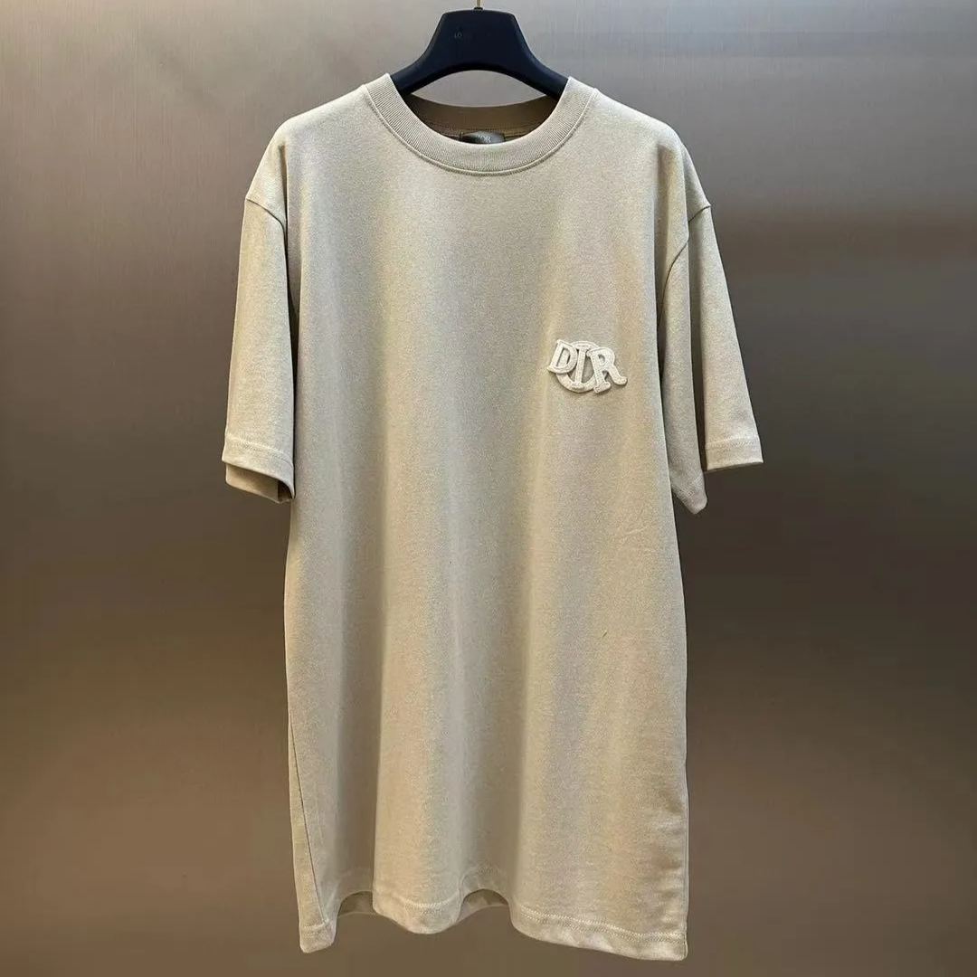 Dior Charm T-shirt (relaxed fit) Cotton jersey（513J696D0554_C088）