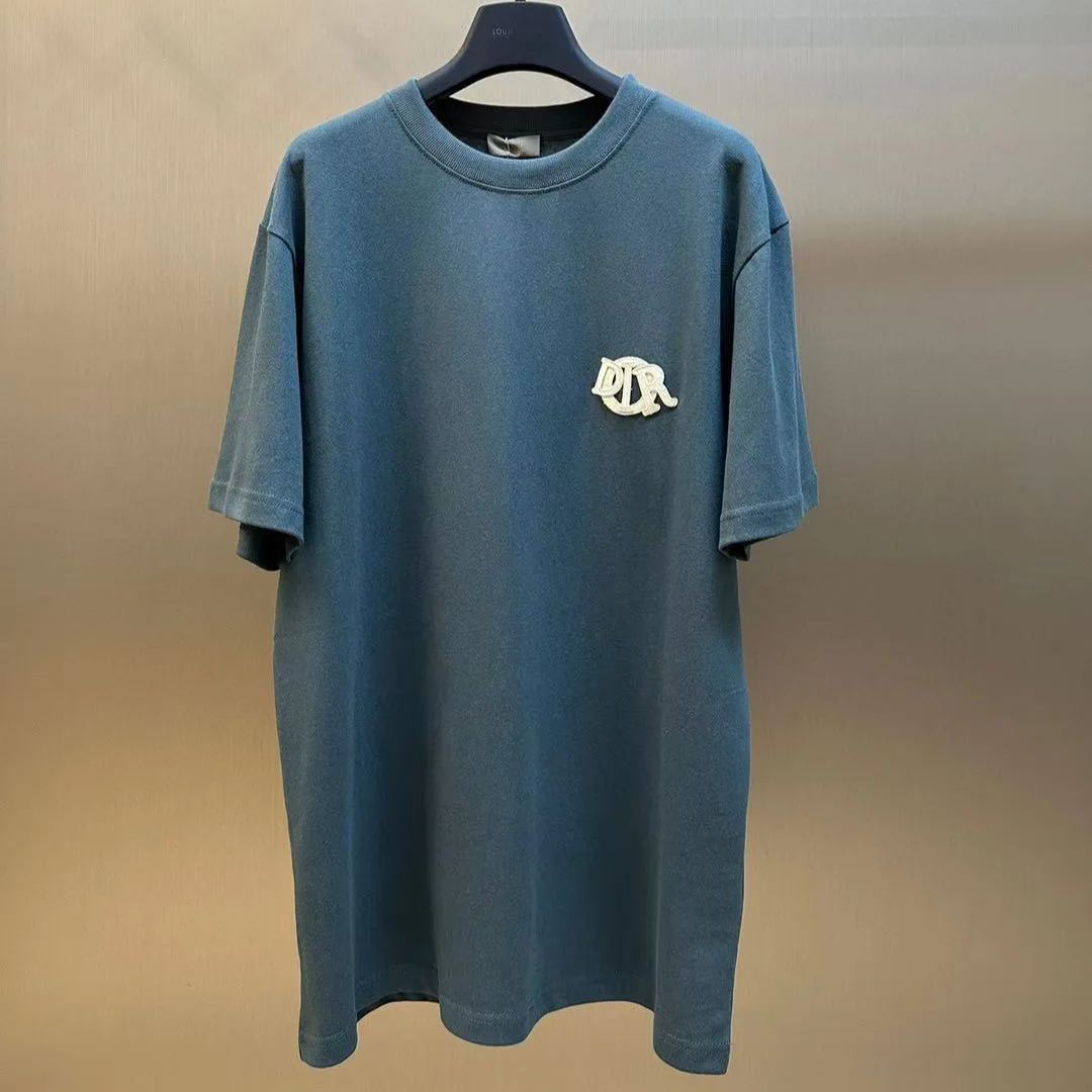 Dior Charm T-shirt (relaxed fit) Cotton jersey（513J696D0554_C088）