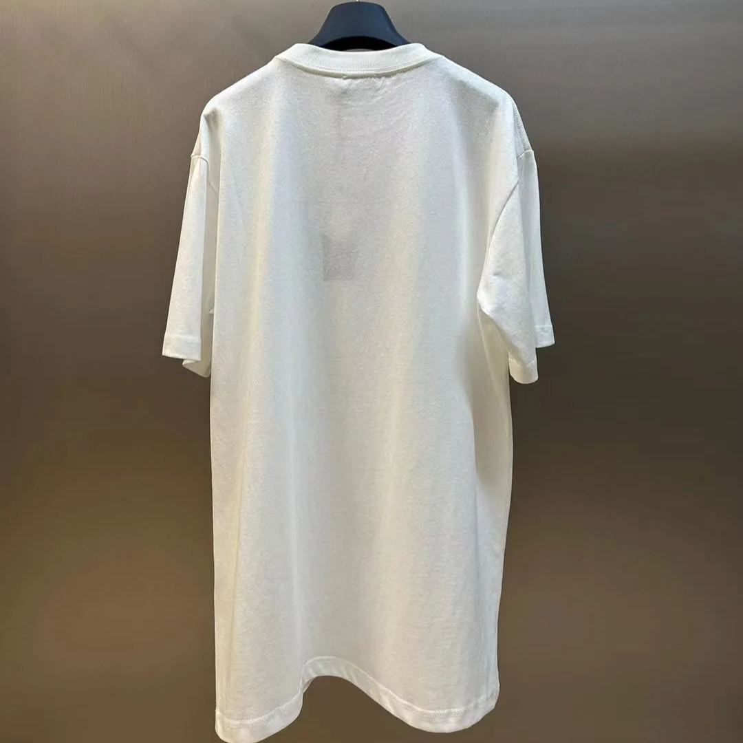 Dior Charm T-shirt (relaxed fit) Cotton jersey（513J696D0554_C088）