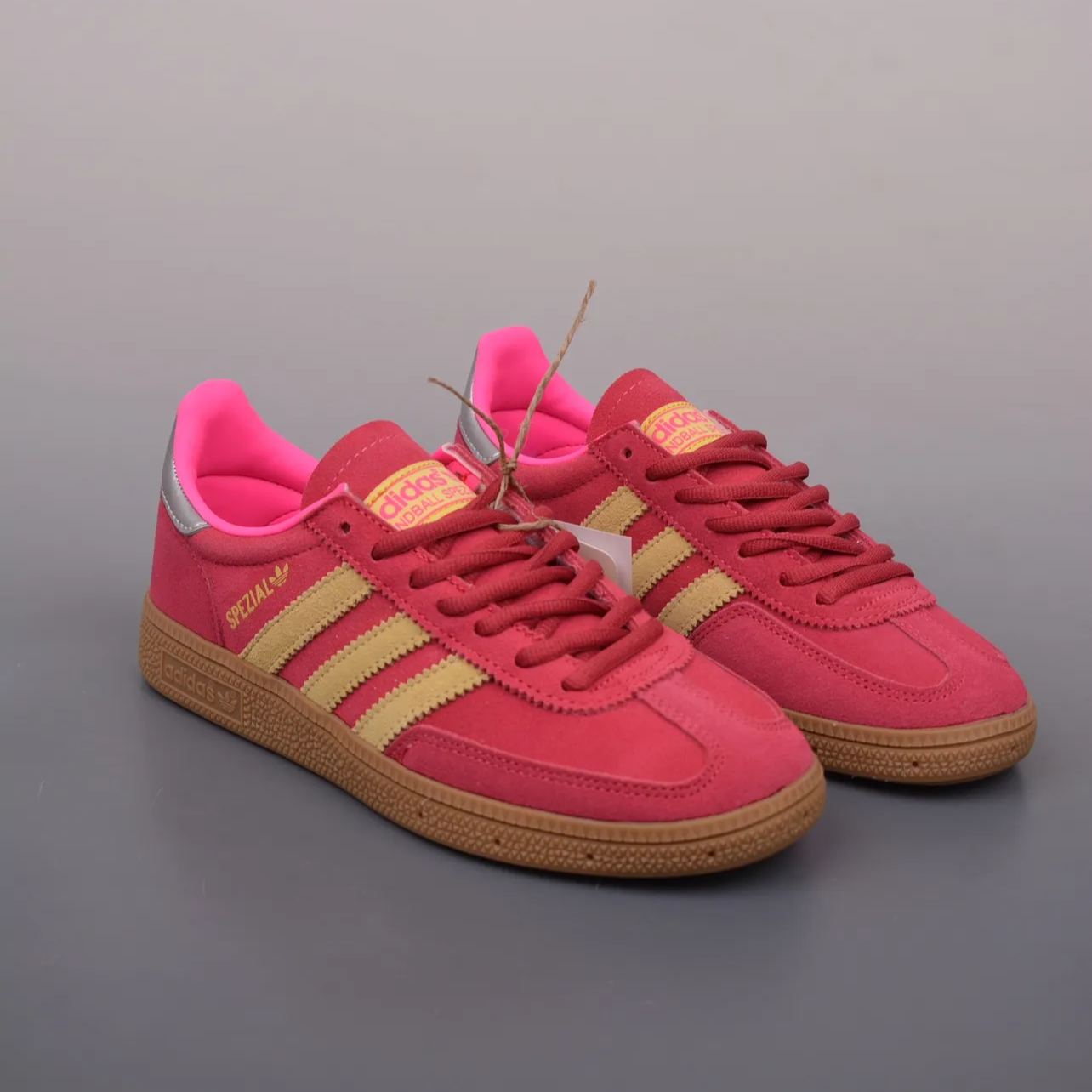 adidas Originals handball spezial pink/yellow（JI1407）