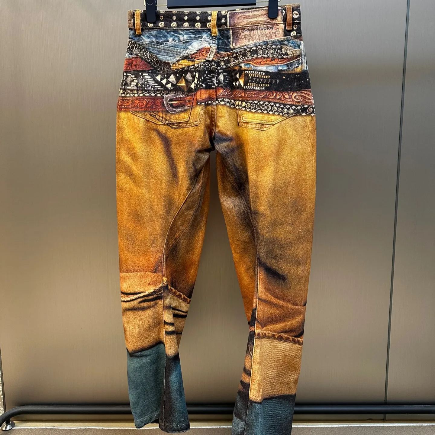 Acne studios Loose fit jeans - 2006M - Rust orange (FN-MN-TROU001074）