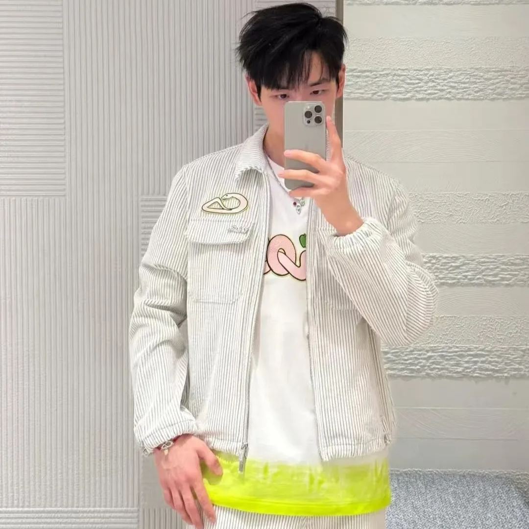 DIOR Jackets Men Beige（513D590A297X-C084）