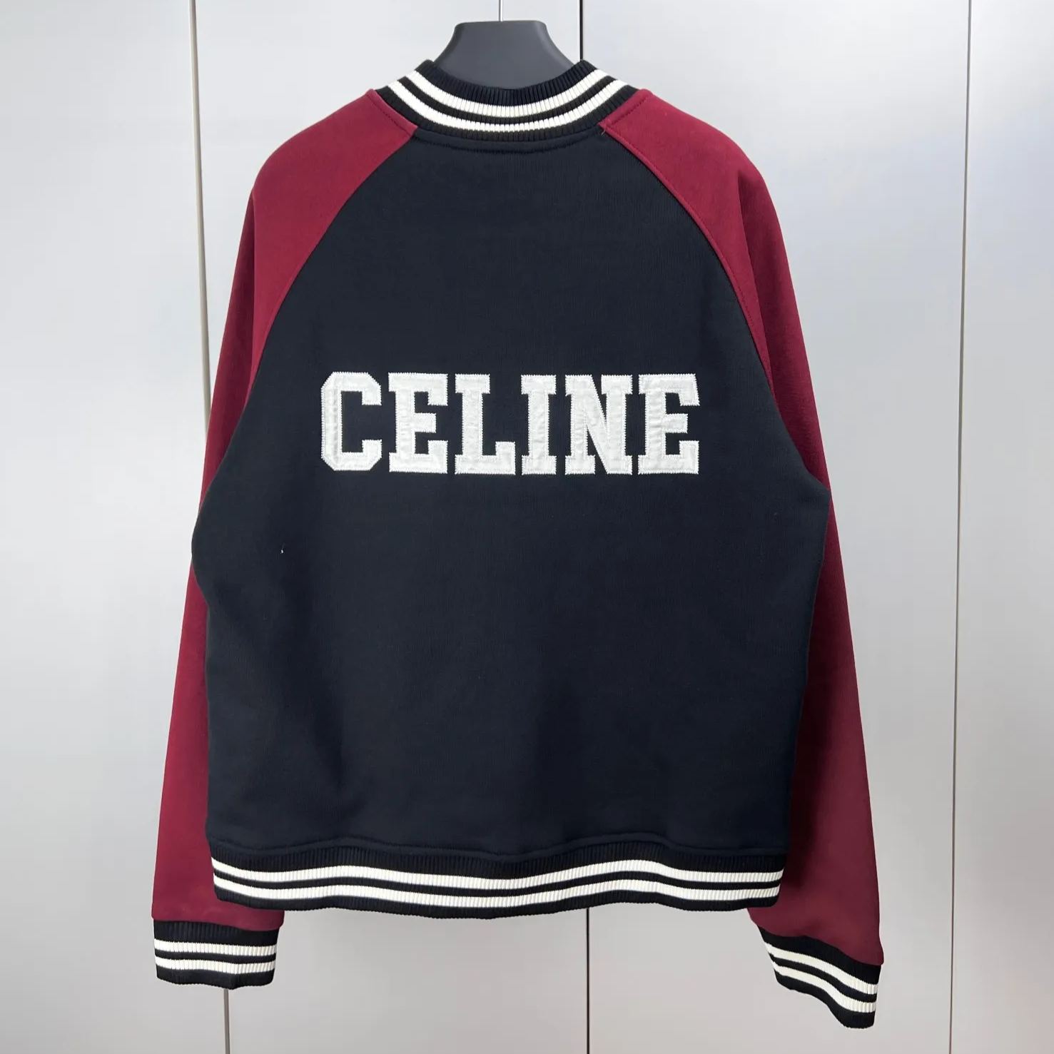 celine teddy jacket in cotton fleece (RY04K345F-38PF）