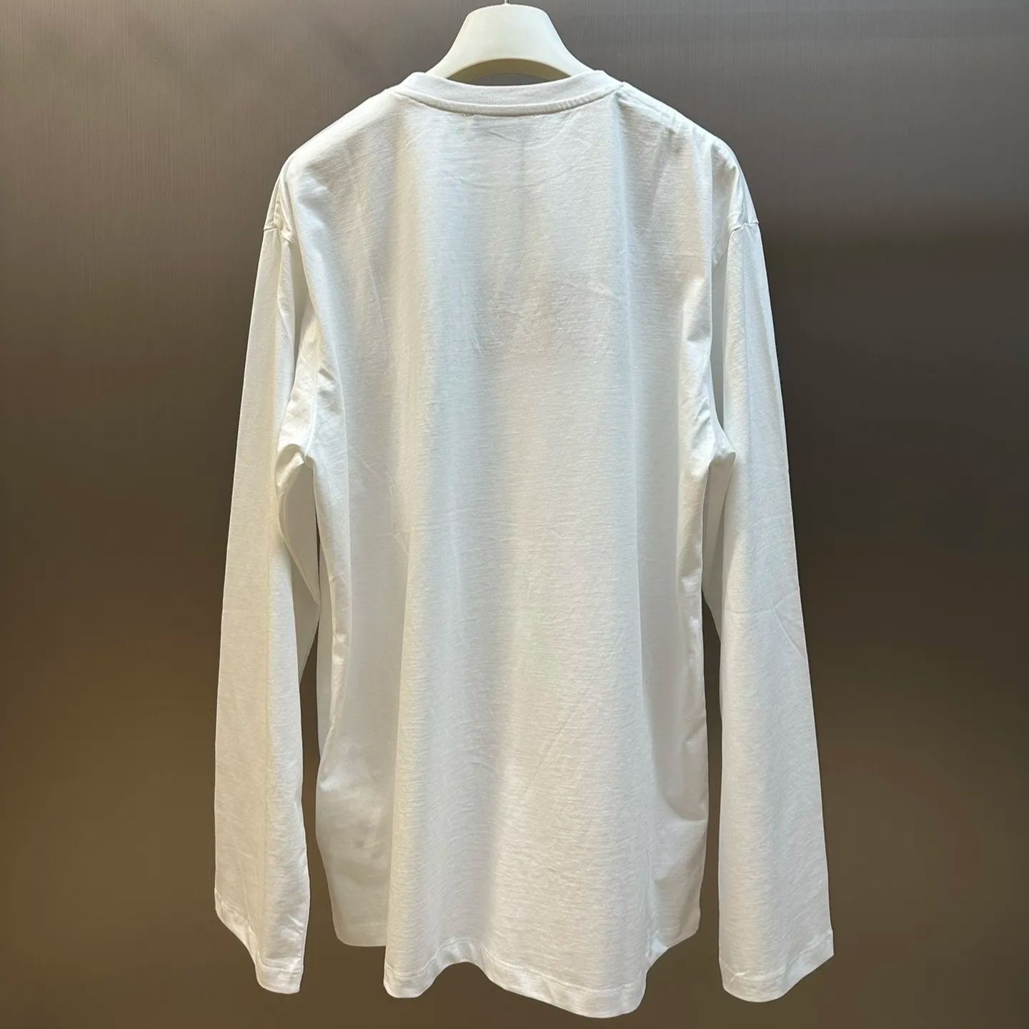 MiuMiu White Cotton T-shirt With Embroidered Logo （MJL862-1YXT-F0009-S-232）