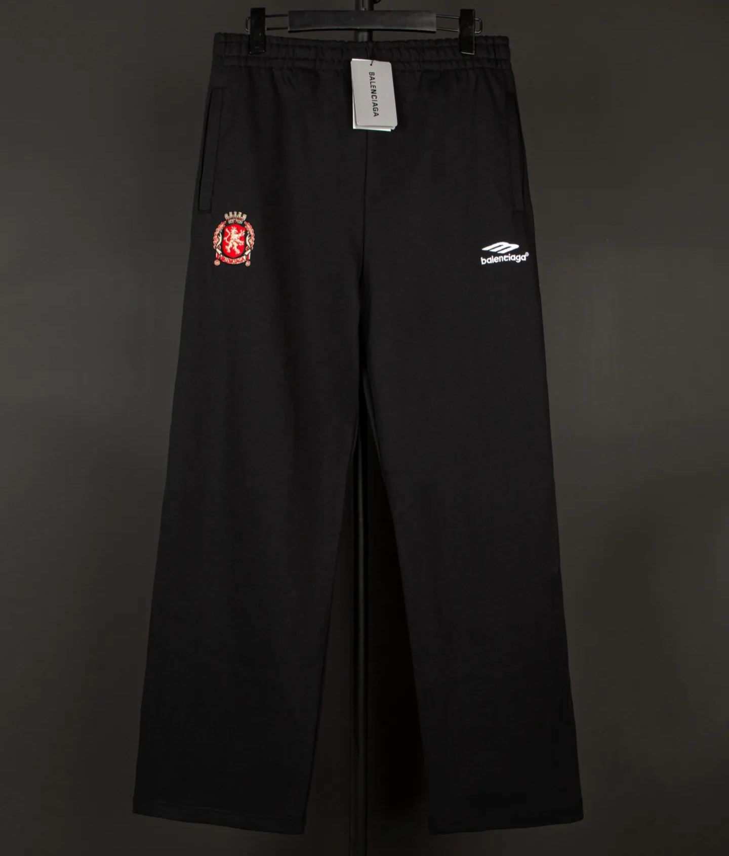 Balenciaga Soccer Baggy Sweatpants 'Black'(777708TPVW31070) Balenciaga Soccer Baggy Sweatpants 'Black'(777708TPVW31070)