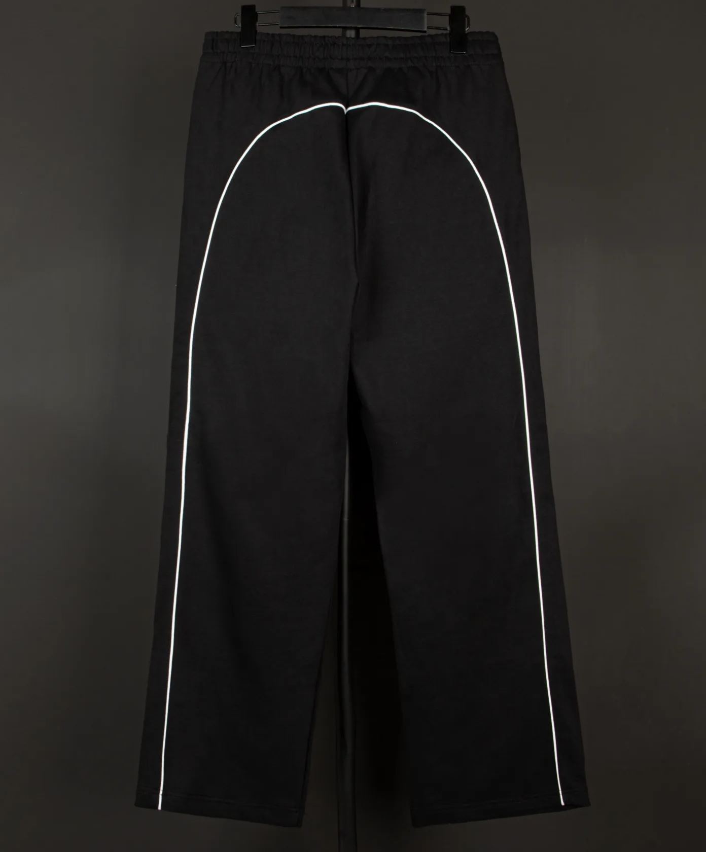 Balenciaga Soccer Baggy Sweatpants 'Black'（777708TPVW31070）