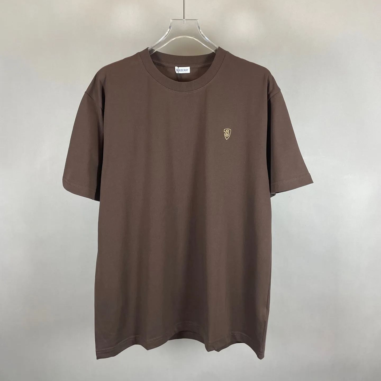 Burberry Cotton T-shirt in Coal - Men（80998721）