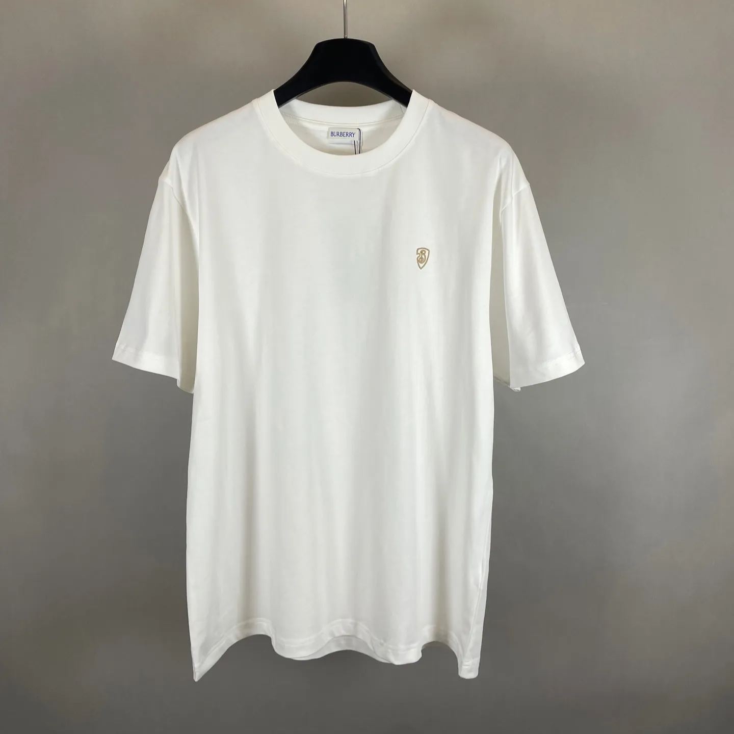 Burberry Cotton T-shirt in Coal - Men（80998721）